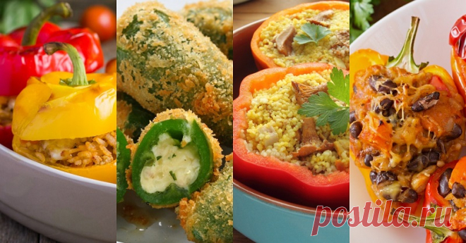 Подборка начинок для фарширования перцев — Фактор Вкуса