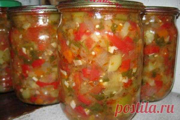 Заготовки. Острая армянская закуска (ассорти)
