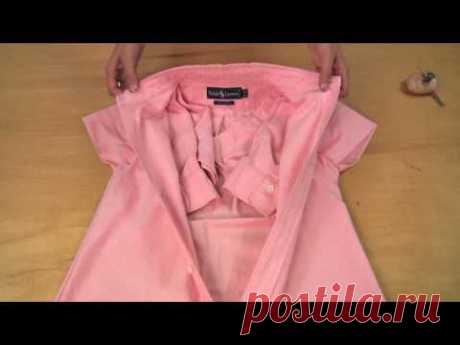 Платье из рубашки мужа - Из ученицы - в профессионалы шитья. - Страна Мам