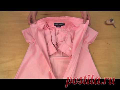 Платье из рубашки мужа - Из ученицы - в профессионалы шитья. - Страна Мам