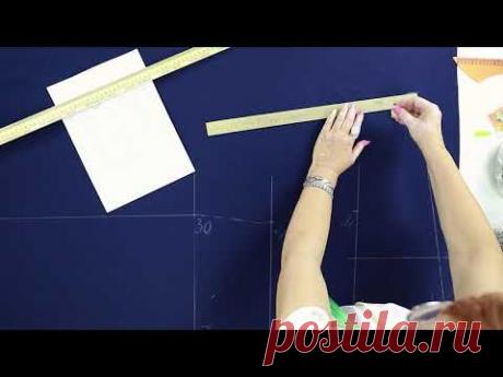 Платье без выкройки своими руками за 5 минут Как сшить элегантное платье с цельнокроеным рукавом