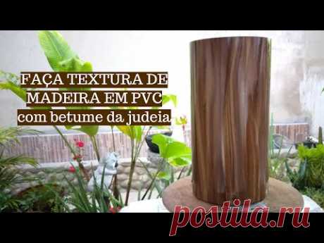 Pintura de Madeira em Cano PVC