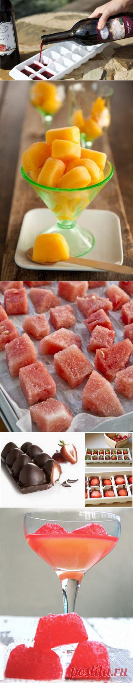 18 крутых способов использовать формочки для льда