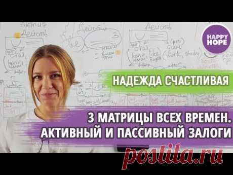 СОБЕРИ ПАЗЛ ВСЕХ АНГЛИЙСКИХ "ВРЕМЕН". 3 матрицы.