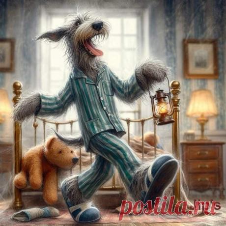 Забавный песик.