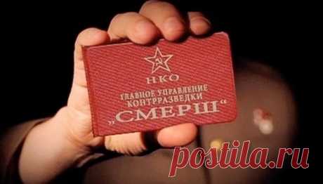 "СМЕРШ" самая эффективная контрразведка Советского Союза | История
