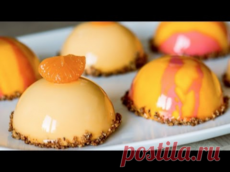 Муссовый апельсиновый торт / пирожные |  Mousse  Orange Cake
