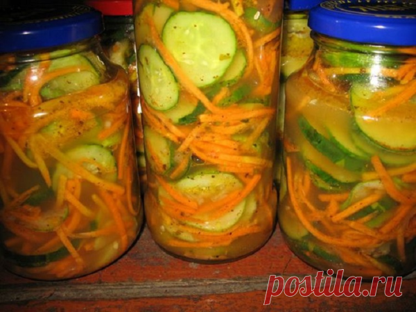 Готовлю этот салат из переросших огурцов 12 лет, ни одна банка не взорвала | Женские секреты | Яндекс Дзен