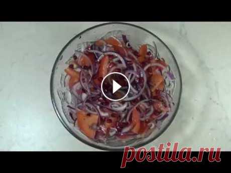 Шакароб по-фергански | Салат к плову, шашлыку и другим мясным блюдам Этот салат народы Ферганской долины едят с пловом, который является жирным блюдом, а Шакароб помогает расщепить жир. Традиционно Шакароб в Фергане едя...