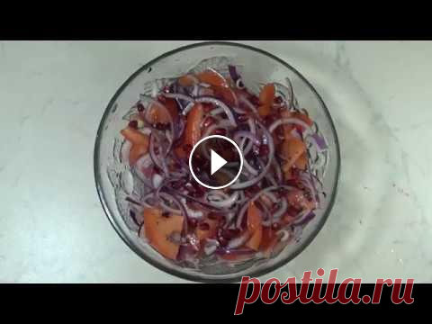 Шакароб по-фергански | Салат к плову, шашлыку и другим мясным блюдам Этот салат народы Ферганской долины едят с пловом, который является жирным блюдом, а Шакароб помогает расщепить жир. Традиционно Шакароб в Фергане едя...