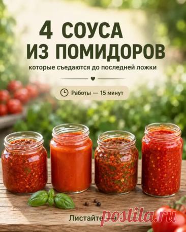 Самые удачные заготовки из помидоров