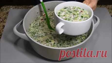 ОКРОШКА Сибирская, ядреная. Такая вкусная, что не успели охладить.