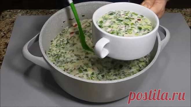 ОКРОШКА Сибирская, ядреная. Такая вкусная, что не успели охладить.