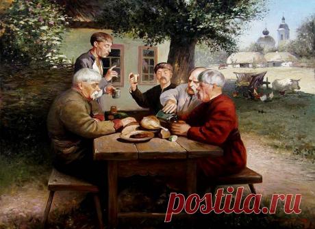 Реалистичные сцены бытовой жизни украинцев прошлого от Юрия Журки