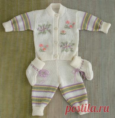 Вязаная одежда: костюмчики для новорожденного. Санкт-Петербург. Мастер по вязанию — Вязание крючком для детей и мам. Модели от мастеров по вязанию на заказ