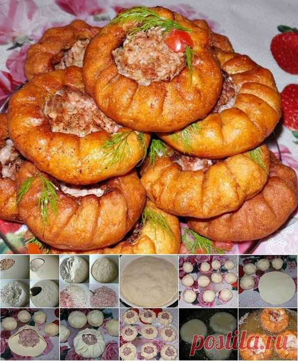 Как приготовить беляши с мясом - рецепт, ингридиенты и фотографии