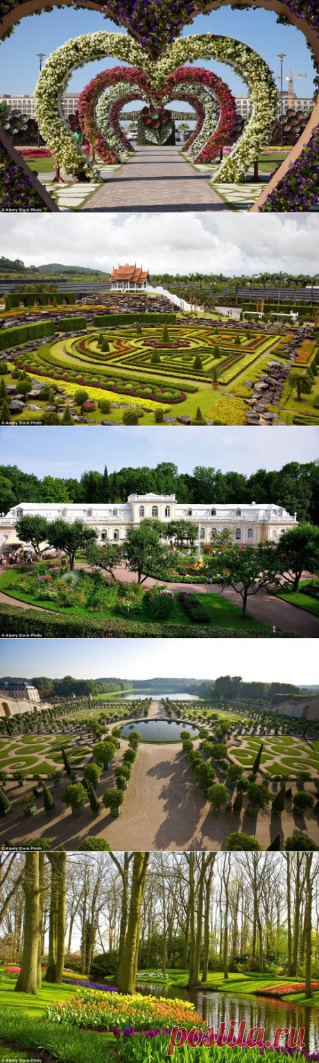 Самые прекрасные ботанические сады мира (20 фото)
