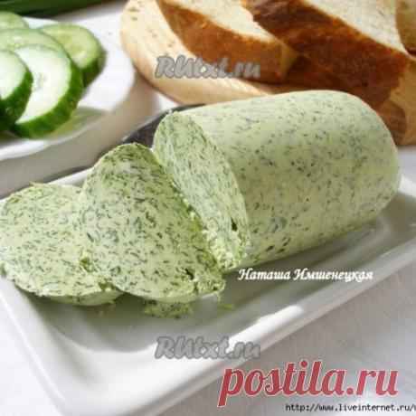Масло с зеленью и Чесночное масло