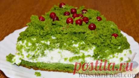 Рецепт: Торт "Лесной мох" на RussianFood.com