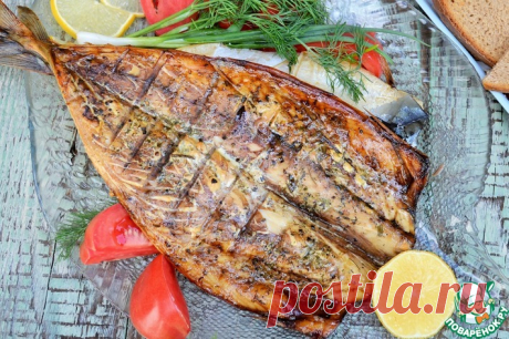Скумбрия в гранатовом соусе Кулинарный рецепт