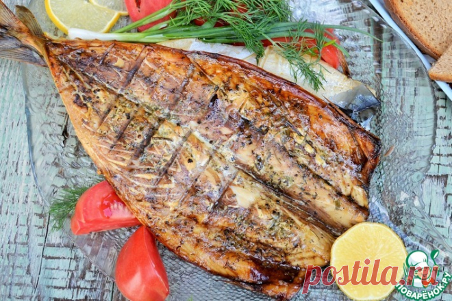 Скумбрия в гранатовом соусе Кулинарный рецепт