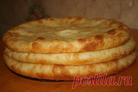 Осетинские пироги с мясом, и с картофелем и сулугуни. Рецепт