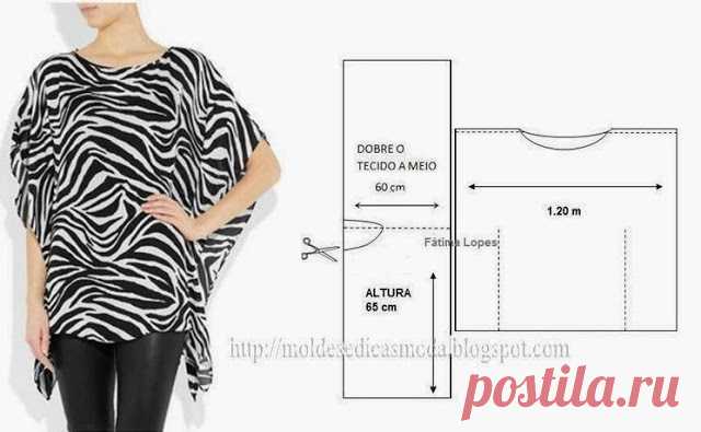 Простое моделирование туник — Сделай сам, идеи для творчества - DIY Ideas