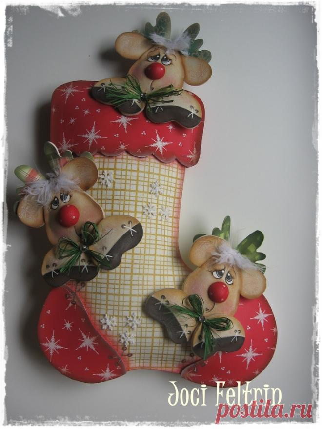 Что еще сделать из фоамирана? Часть 4: новогодняя - Ярмарка Мастеров - ручная работа, handmade