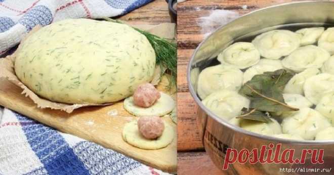Удивительно вкусные пельмени из необычного теста
