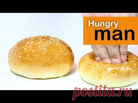 Булочки для гамбургеров | Булочки домашние -- Голодный Мужчина, Выпуск 44