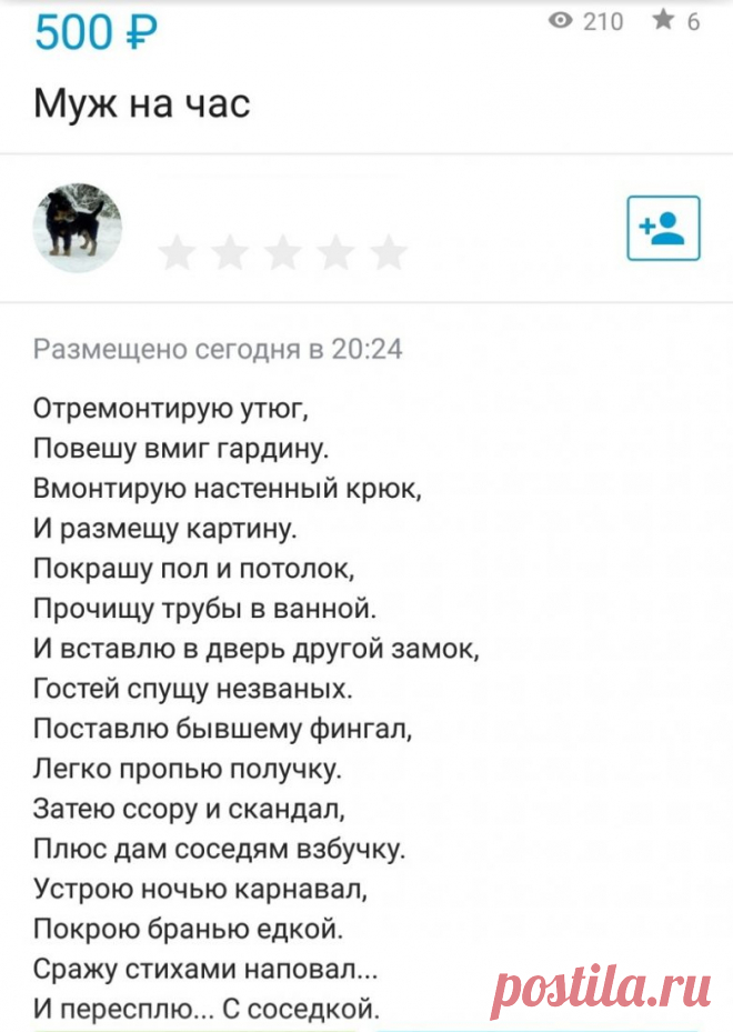 Свежие приколы с Авито. Класс! / Писец - приколы интернета