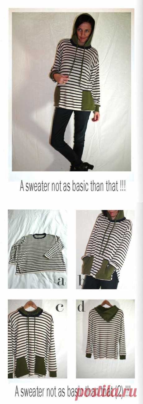 Переделка тельняшки.