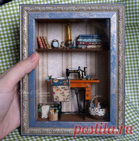 It seems like there is no such a person in the world who is indifferent to tiny houses and interiors. Some people admire, others collect. And the most talented create them.