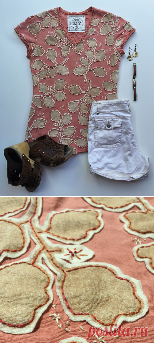 Summery Tee - Gather & Make