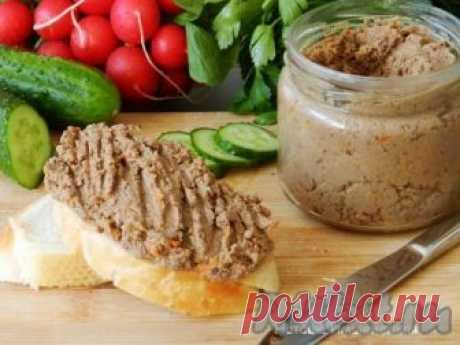 Рецепт паштета из куриной печени со сливками - рецепт с фото