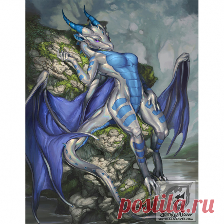 Byzil On The Rock Buy prints or high-resolution image file of Byzil On The Rock by SixthLeafClover.