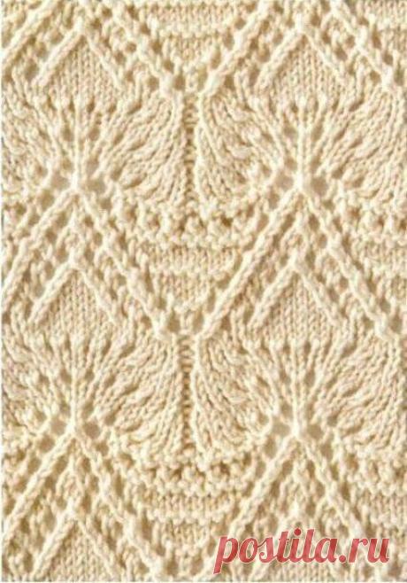 Коллекция узоров спицами