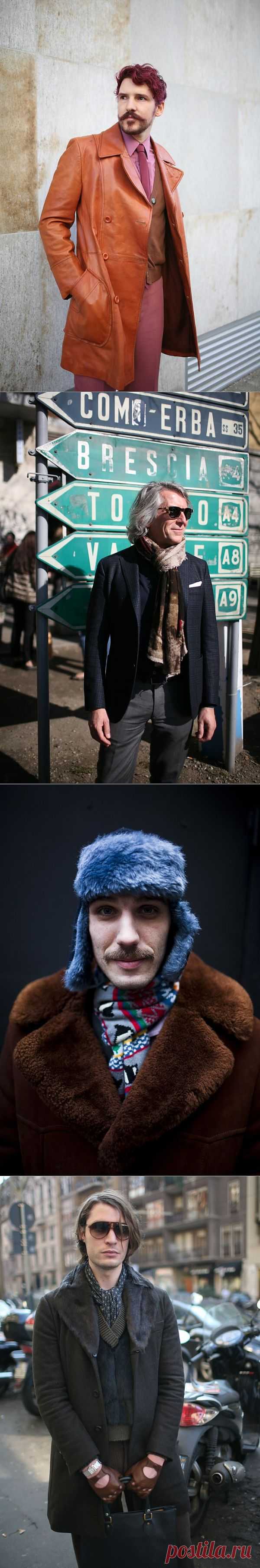 Серия публикаций Milan Fashion Week ч.4:мужская мода / Street Style / Модный сайт о стильной переделке одежды и интерьера