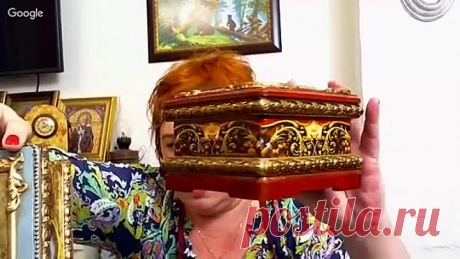 Татьяна Куксенко. Шкатулка в стиле Федоскино