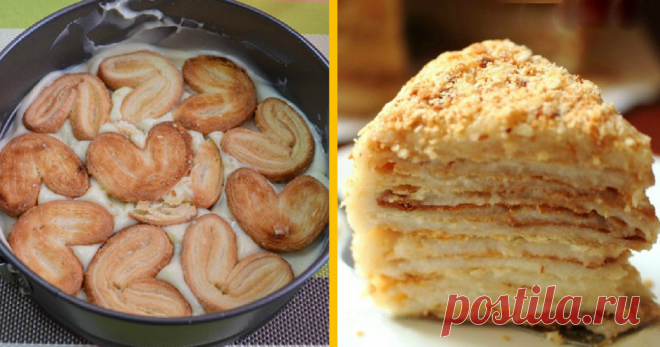 Рецепт «Ленивого Наполеона» за 20 минут Нежный и очень вкусный!