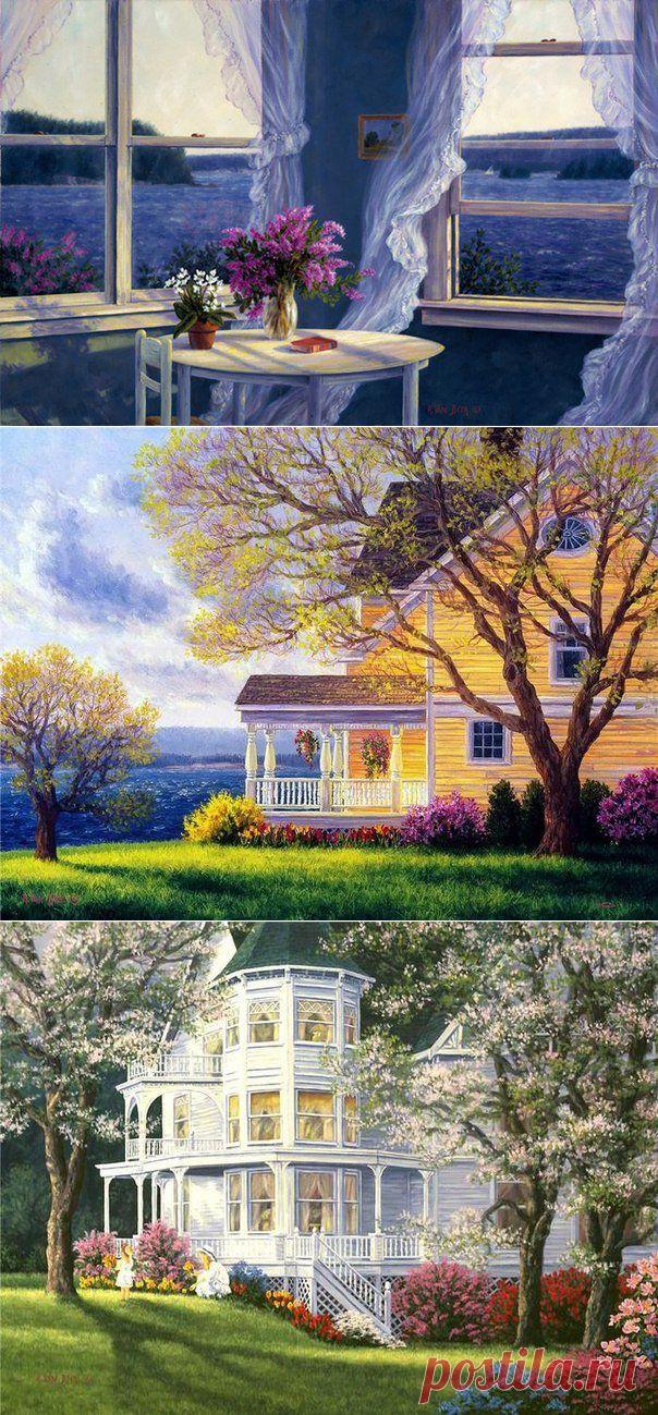 Великолепные пейзажи от Randy van Beek. .