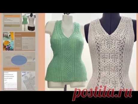 Мастер-класс Ажурный топ. Полностью завершаем работу