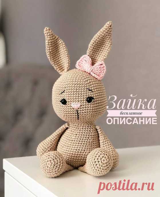 Зайка крючком