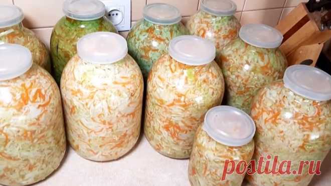 КВАШЕНАЯ КАПУСТА ХРУСТЯЩАЯ, ХОРОШО СОХРАНЯЕТСЯ! МАМА РАСКАЗАЛА ВСЕ ТОНКОСТИ