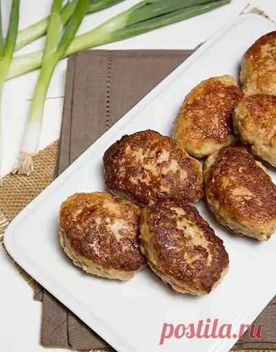 Рецепт куриных котлет с сыром