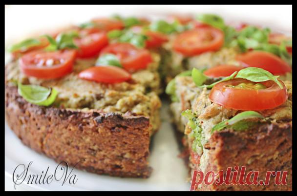 Киш – солен сладкиш – с нахут, бадеми, броколи/тиква и сос от гъби и киноа | SmileValley