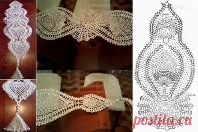 ИДЕИ И СХЕМЫ ВЯЗАНИЯ САЛФЕТОК КРЮЧКОМ