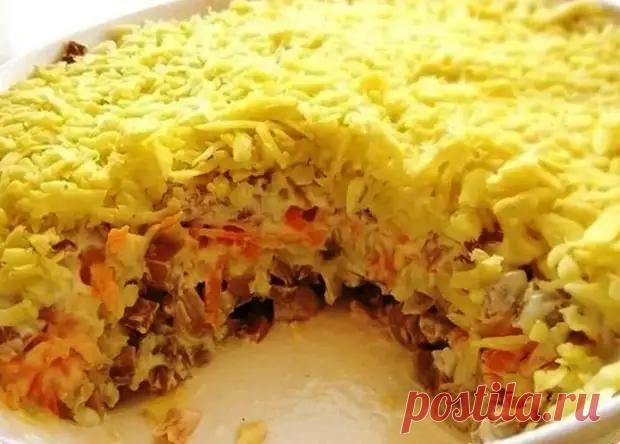 Вкусный салат «Белая ночь», который обожают в моей семье - Вкусные рецепты - медиаплатформа МирТесен