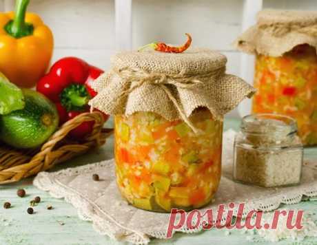 Салат из кабачков на зиму - рецепт приготовления с фото от Maggi.ru