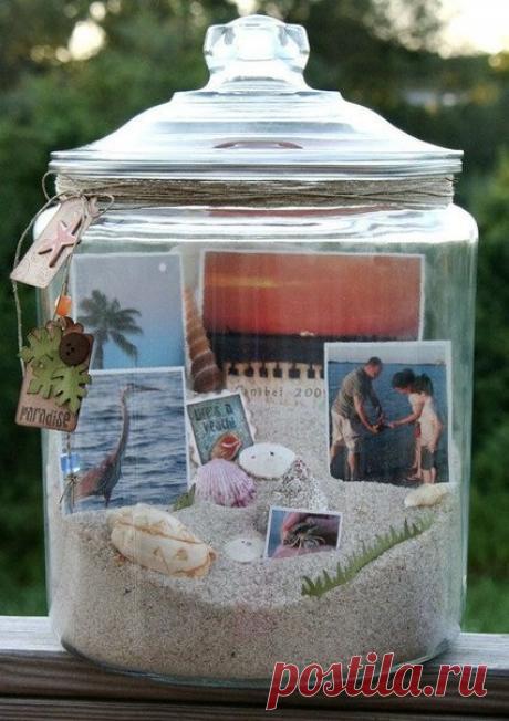 Песок из каждого места путешествия